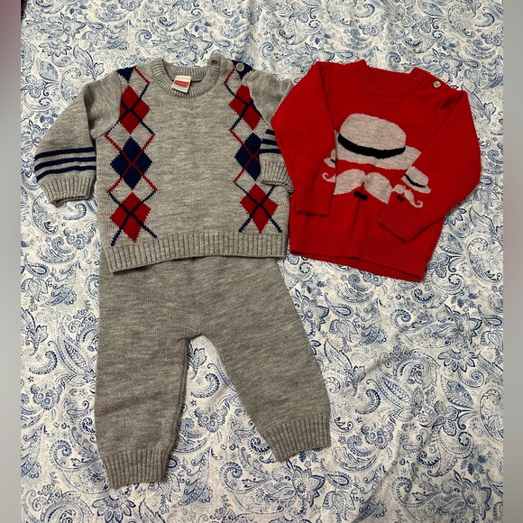 Sweater set for a 9-12 months baby - Picture 1 of 5